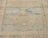 11 Ft Vintage Brown Persian Style Hand Knotted Distressed Low Pile Wool Runner Rug