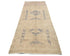 11 Ft Vintage Brown Persian Style Hand Knotted Low Pile Wool Runner Rug