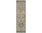 11 Ft Vintage Brown Persian Style Hand Knotted Low Pile Wool Runner Rug