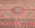 10 Ft Vintage Pink Brown Persian Style Hand Knotted Low Pile Wool Runner Rug