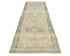 11 Ft Vintage Persian Style Hand Knotted Distressed Low Pile Wool Runner Rug