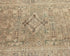 10 Ft Vintage Brown Persian Style Hand Knotted Low Pile Wool Runner Rug