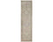 14 Ft Vintage Brown Persian Style Hand Knotted Distressed Low Pile Wool Runner Rug