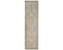 14 Ft Vintage Brown Persian Style Hand Knotted Distressed Low Pile Wool Runner Rug
