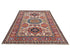 6x8 Ft Beige Kazak Afghan Hand Knotted Geometric Wool Area Rug