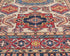 6x8 Ft Beige Kazak Afghan Hand Knotted Geometric Wool Area Rug