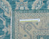 4x6 Oushak Teal Blue Turkish handmade Traditional Natural Dye Wool Area Rug