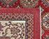 6x9 Red Kazak Afghan Hand Knotted Geometric Wool Area Rug