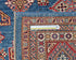 9x12 Ft Blue Afghan Hand Knotted Traditional Wool Area Rug