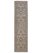 10 Ft Kazak Gray Afghan Hand Knotted Traditional Wool Runner Rug