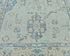 4x6 Silver Gray Oushak Turkish Handmade Traditional Veg Dye Wool Area Rug