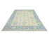 Muted Beige Oushak Turkish Hand Knotted Oriental 9x12 Wool Area Rug