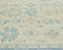 Muted Beige Oushak Turkish Hand Knotted Oriental 9x12 Wool Area Rug