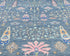 9x12 Blue Khurgeen Afghan Hand Knotted Wool Area Rug
