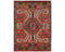5x7 Rusty Red Ersari Afghan Hand Knotted Veg Dye Wool Area Rug