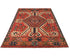 5x7 Rusty Red Ersari Afghan Hand Knotted Veg Dye Wool Area Rug