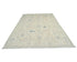 Beige 9x12 Ft Oushak Turkish Hand Knotted Traditional Soft Wool Area Rug