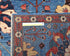 5x8 Blue Aryana Afghan Hand Knotted Veg Dye Wool Area Rug