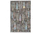 4x6 Brown Gray Khurgeen Afghan Hand Knotted Wool Area Rug