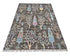4x6 Brown Gray Khurgeen Afghan Hand Knotted Wool Area Rug