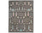 9x12 Gray Khurgeen Afghan Hand Knotted Wool Area Rug
