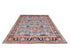 8x10 Blue Aryana Afghan Hand Knotted Veg Dye Wool Area Rug