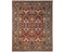 9x12 Red Blue Aryana Afghan Hand Knotted Veg Dye Wool Area Rug