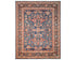 9x12 Blue Aryana Afghan Hand Knotted Veg Dye Wool Area Rug
