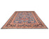 9x12 Blue Aryana Afghan Hand Knotted Veg Dye Wool Area Rug