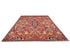 Red 9x12 Aryana Afghan Hand Knotted Veg Dye Wool Area Rug