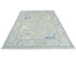 8x10 Ft Silver Gray Turkish Hand Knotted Oushak Soft Wool Area Rug