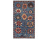 5x8 Blue Aryana Afghan Hand Knotted Veg Dye Wool Area Rug