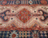 3x5 Beige Blue Aryana Afghan Hand Knotted Veg Dye Wool Area Rug