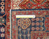 3x5 Beige Blue Aryana Afghan Hand Knotted Veg Dye Wool Area Rug