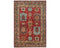5x7 Red Ersari Afghan Hand Knotted Veg Dye Wool Area Rug