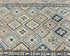 9 Ft Kazak Afghan Hand Knotted Geometric Wool Runner Rug