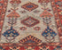 11 Feet Gray Kazak Afghan Hand Knotted Wool Runner Rug