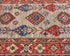 11 Feet Gray Kazak Afghan Hand Knotted Wool Runner Rug