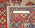 11 Feet Gray Kazak Afghan Hand Knotted Wool Runner Rug