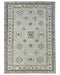 5x7 Kazak Gray Afghan Hand Knotted Traditional Wool Area Rug