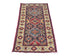 2x5 Yousafi Multicolor Afghan Hand Knotted Wool Area Rug