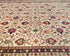 10x13 Yousafi Beige Afghan Hand Knotted Wool Area Rug