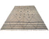 8x11 Moroccan Gray Hand Woven Wool Area Rug