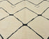 8x11 Moroccan Beige Hand Woven Wool Area Rug
