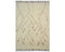 8x11 Moroccan Beige Hand Woven Wool Area Rug
