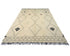9x14 Moroccan Beige Hand Woven Wool Area Rug