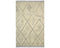 9x13 Moroccan Beige Hand Woven Wool Area Rug
