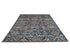 Blue 8x10 Aryana Afghan Hand Knotted Veg Dye Wool Area Rug