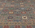 9x12 Gray Khurgeen Afghan Hand Knotted Wool Area Rug