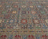 9x12 Gray Khurgeen Afghan Hand Knotted Wool Area Rug